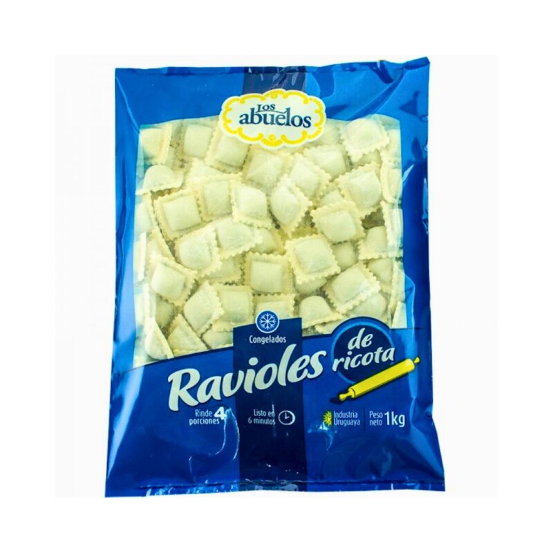Ravioles de ricota Los Abuelos - 1 kg Ravioles de ricota Los Abuelos - 1 kg