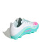 Championes de Niños Adidas F50 Messi Club Fg/Mg Blanco - Verde