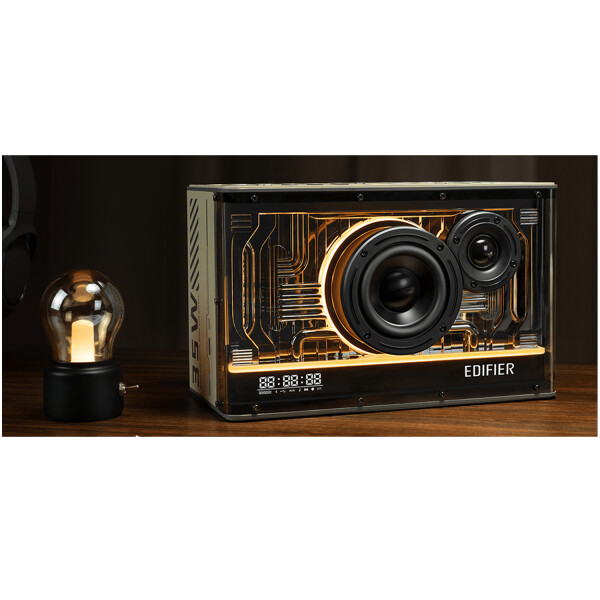 Parlante Edifier Qd35 Negro Bluetooth Rgb BLANCO