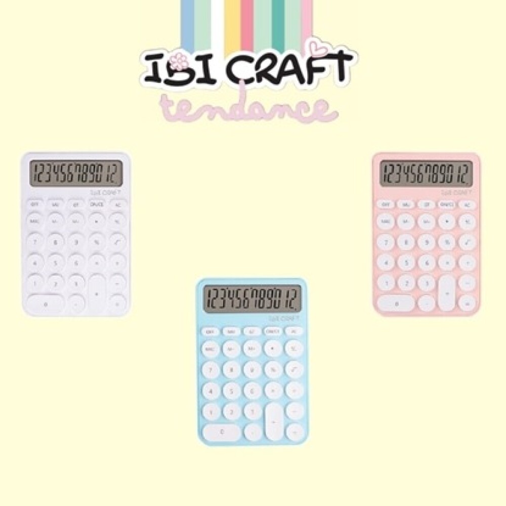 Calculadora Ibi Craft Tendance 12 Dígitos #CALCULADORA IBI CRAFT TENDANCE 12 DIGITOS