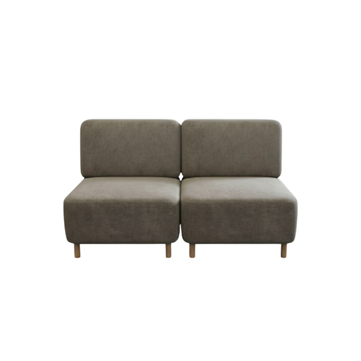 Pack x2 Sillón Modular Lumax de encastre Orebo en caja - Gris 