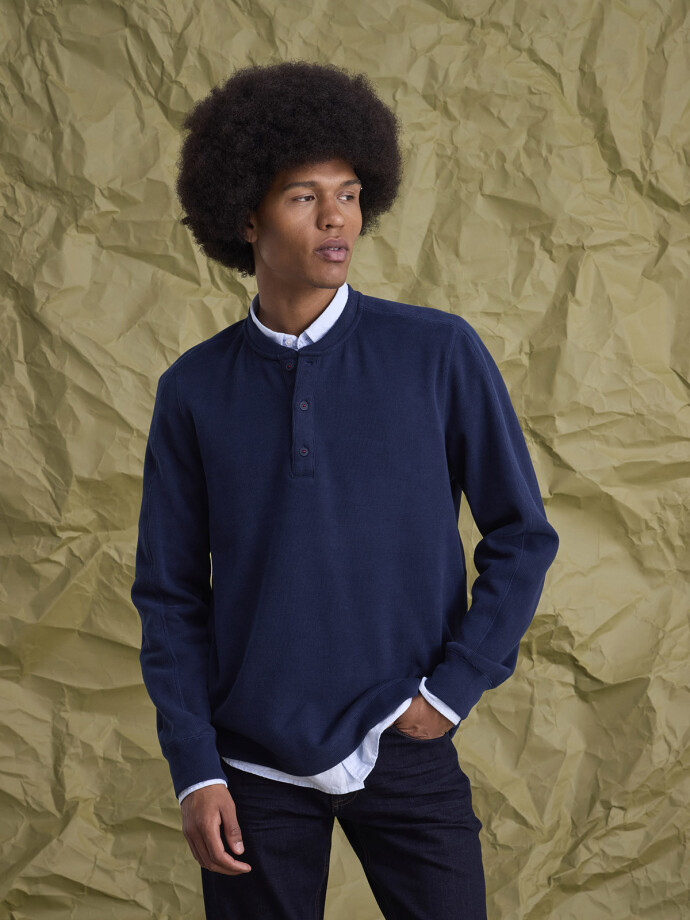 FLEECE CAMPANERO MARINO