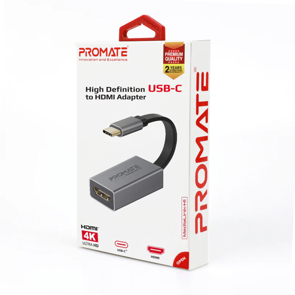 Adaptador Usb C Promate Medialink H1 ADAPTADOR PROMATE MEDIALINK H1 USB C