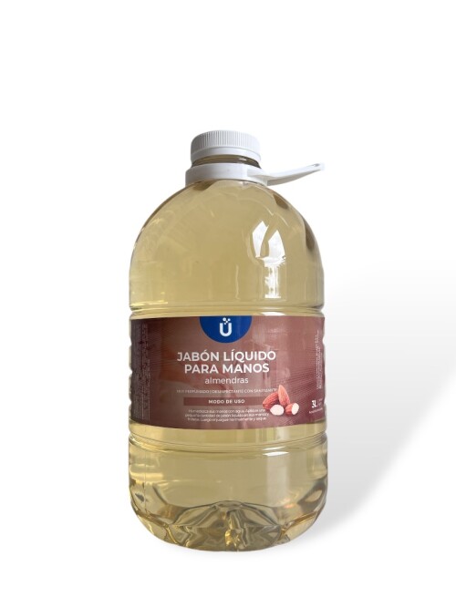 Jabón liquido para manos antibacterial 3L Almendras