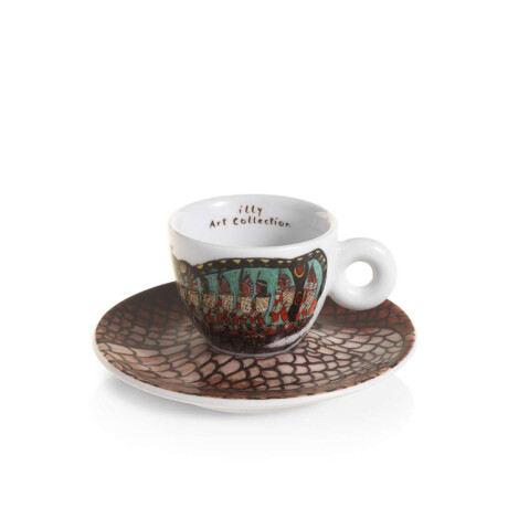 Set De 2 Tazas Para Espresso Biennale Illy Art Collection