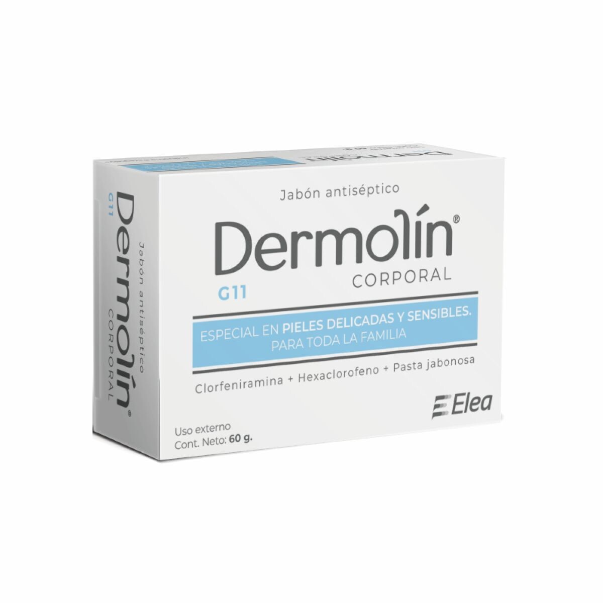 DERMOLIN G11 JABON CJ X 60 GR. 