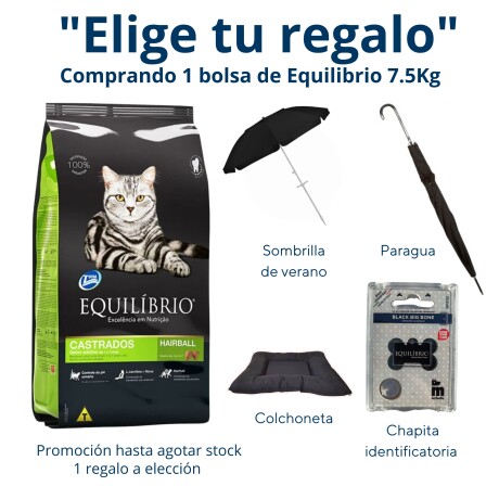 EQUILIBRIO GATO CASTRADO 7.5 KG Equilibrio Gato Castrado 7.5 Kg