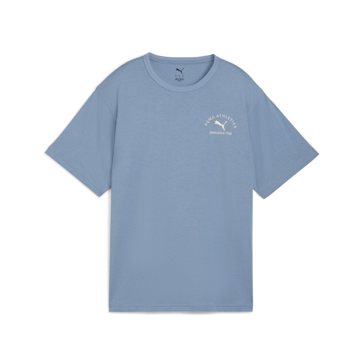 Remera Puma Relaxed de Mujer - 688130 34 - Celeste 