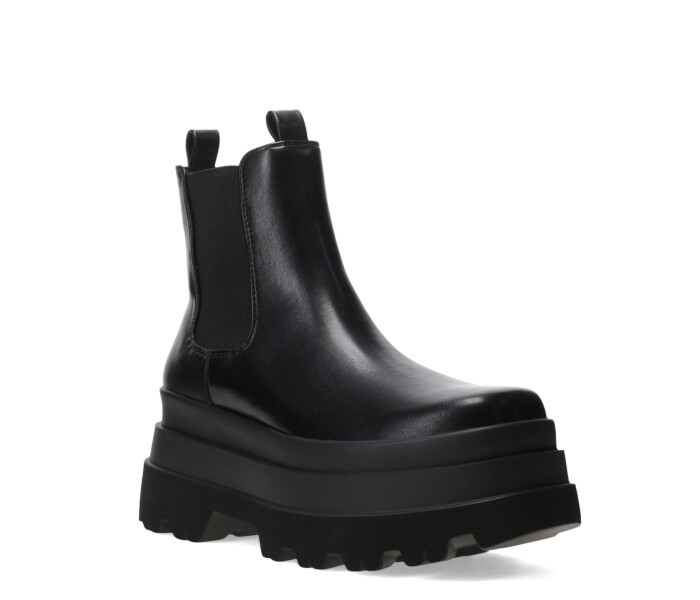 Bota TRAP con elásticos Black