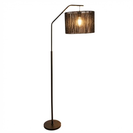 LÁMPARA DE PIE METAL NEGRO LF95504