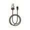 Cable de Carga Fashion Cable Ideal of Sweden USB a Lightning 1 Metro Black