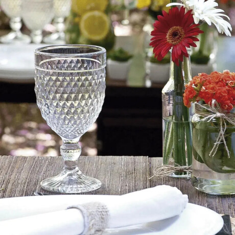 Copa labrada Mariene vidrio 340 ml Copa labrada Mariene vidrio 340 ml