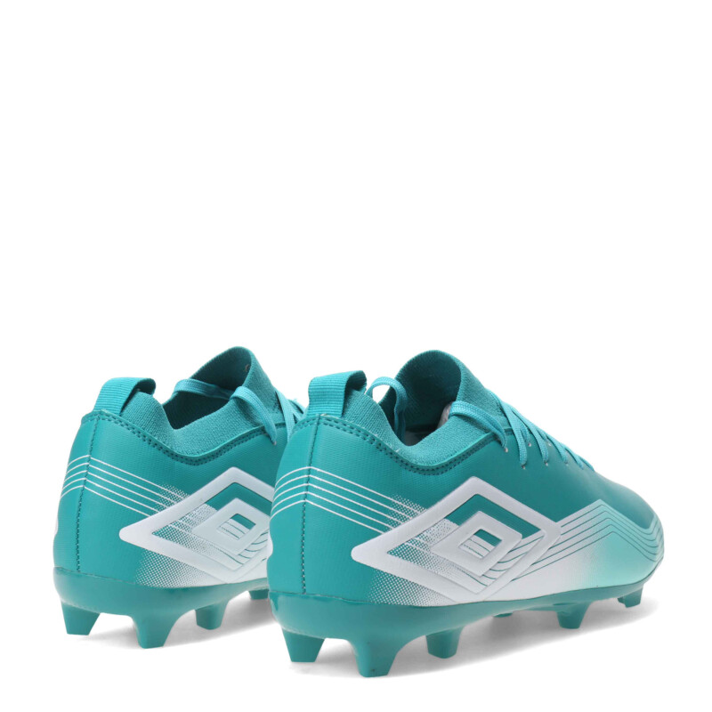 Championes de Hombre Umbro Fútbol Verde Agua - Blanco