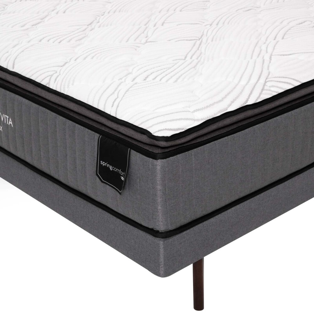 SOMMIER 2 PLAZAS RESORTES DOLCEVITA