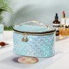 Necessaire Celeste texturado