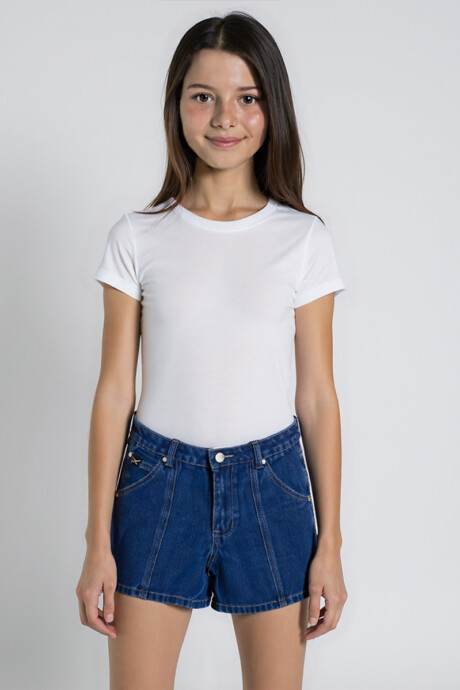 SHORT JEAN AIXA TEEN DIXIE Azul Oxido
