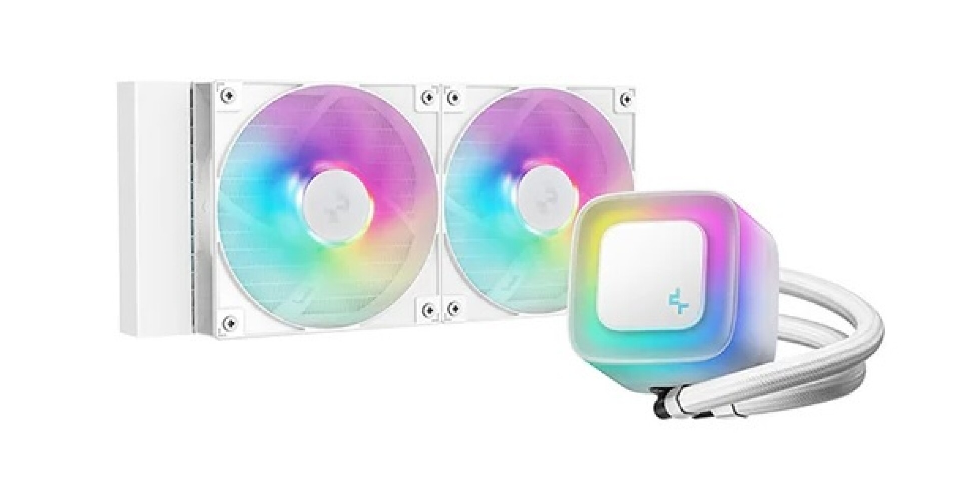 Cooler Liquido Deepcool LE240 V2 Argb Blanco 