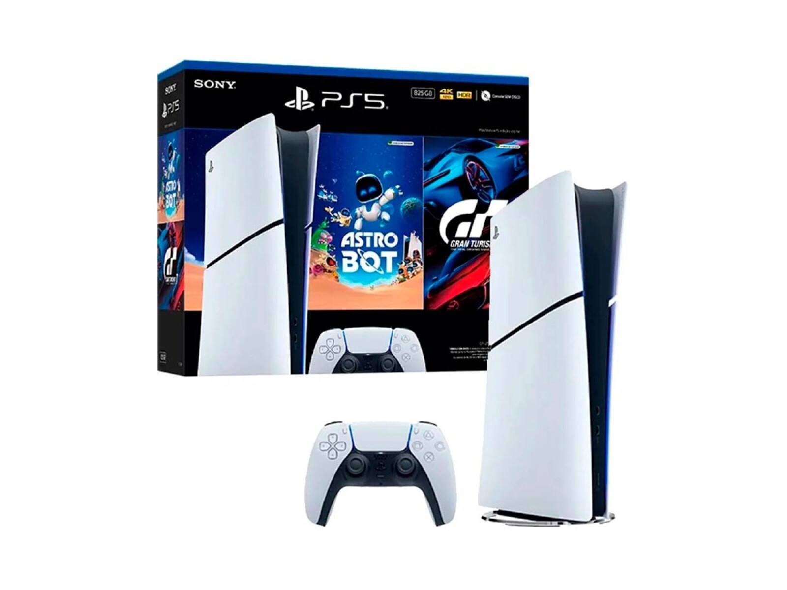 Sony PS5 825 GB + GT7 + Astro bot 