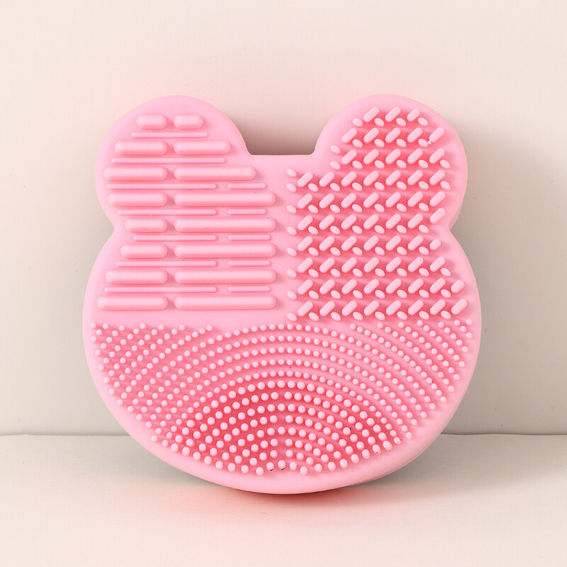 Limpiador Multifuncional De Brochas - Osito - Rosa Limpiador Multifuncional De Brochas - Osito - Rosa