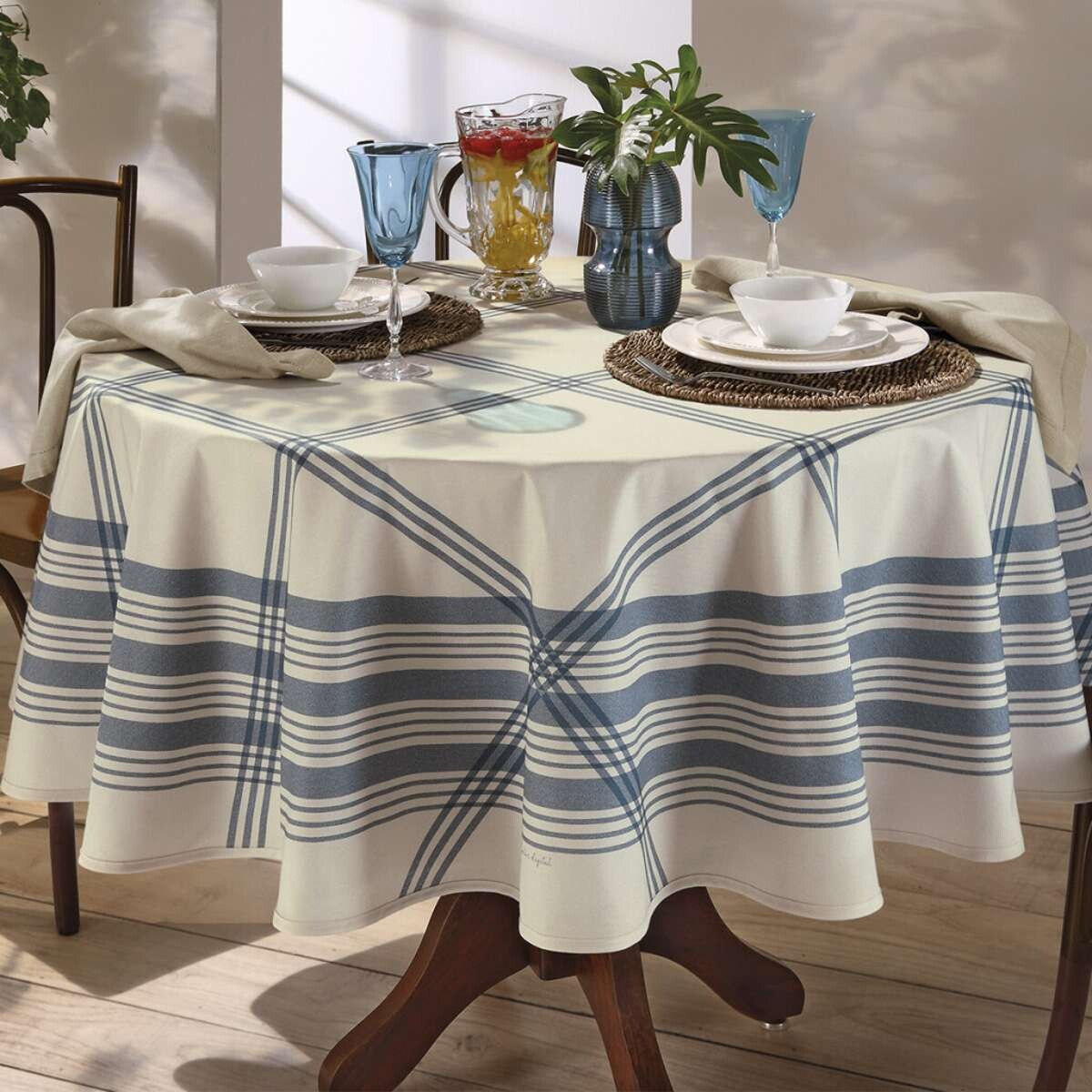 Mantel Redondo Renova Dohler 180 cm - Luna 