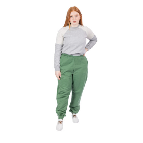 Pantalón de Algodón Dama Habana Plus VERDE