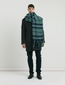 700895 BUFANDAS HARRINGTON LABEL Verde