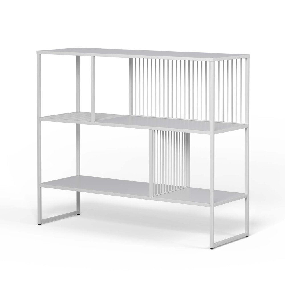 BIBLIOTECA METAL BLANCO OLIVIA