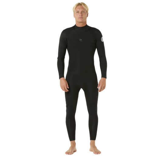 Traje Rip Curl Dawn Patrol Back Zip 3/2 - Negro Traje Rip Curl Dawn Patrol Back Zip 3/2 - Negro