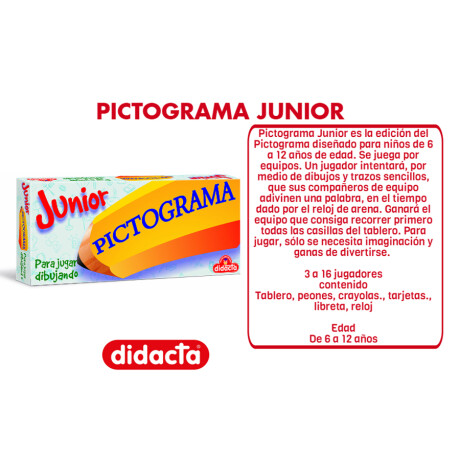 Juego Educativo Didacta Pictograma Junior 001