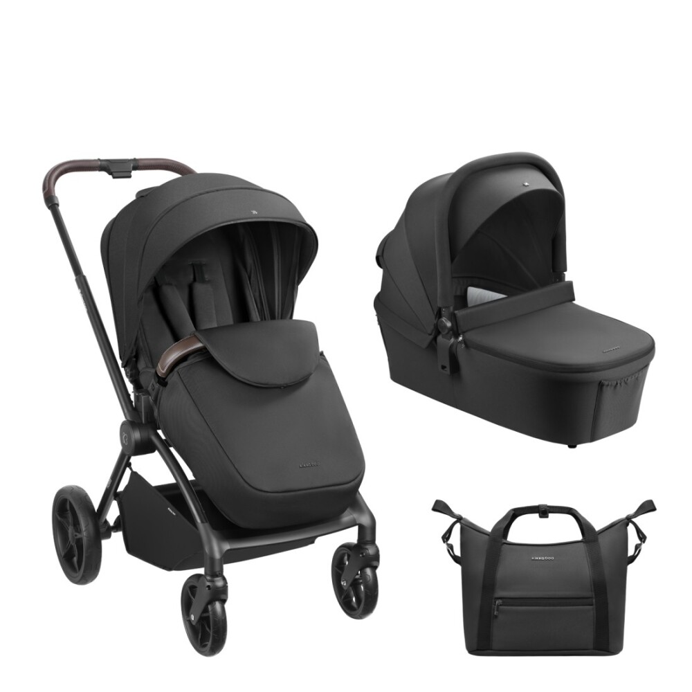 Travel system 4 en 1 KARA ISOFIX KIKKABOO - Black Travel system 4 en 1 KARA ISOFIX KIKKABOO - Black