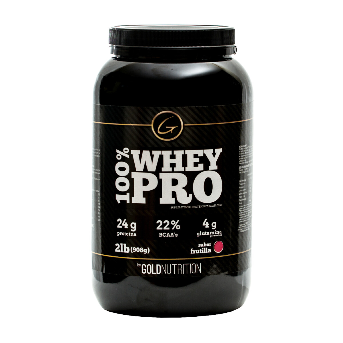 Gold Nutrition 100% Whey Pro 2lb - Sabor Natural 