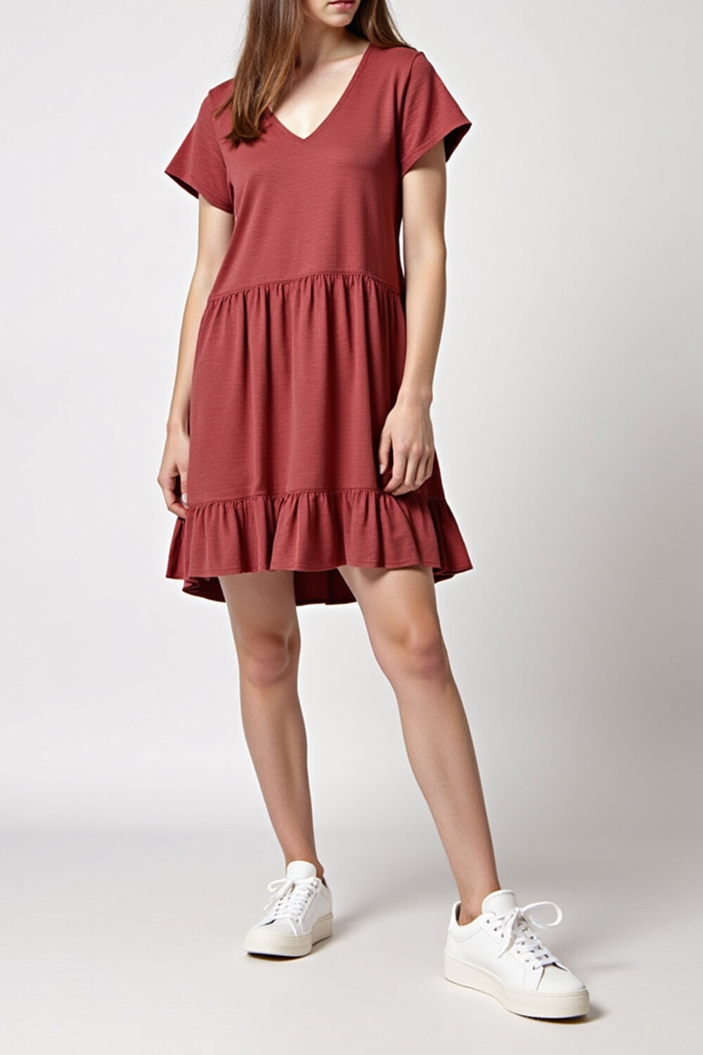 Vestido Boulev Bordeaux Claro