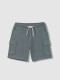 Pantalon Cargo Con Cinturilla Elastica Verde