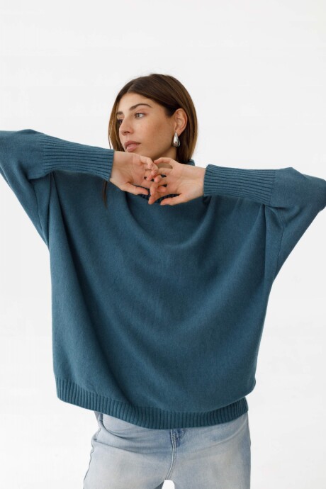 Sweater Azul Azul Piedra