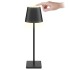 Lampara Portatil Mesa Inalambrica Dimerizable Tactil Bateria Variante Color Negro