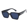 Lentes de Sol Chilli Beans Sucre Negro - Azul