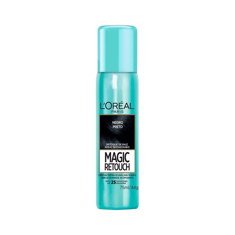 LOREAL MAGIC RETOUCH CANAS NEGRO SPRAY única