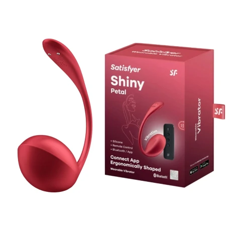 Huevo Vibrador Con Control y App Satisfyer Shiny Petal Huevo Vibrador Con Control y App Satisfyer Shiny Petal