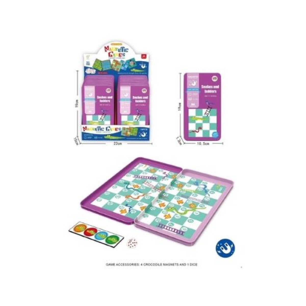 Juego Magnetico Para Llevar - Oca 