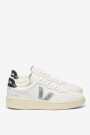 V-90 LEATHER WHITE SILVERBLACK Blanco