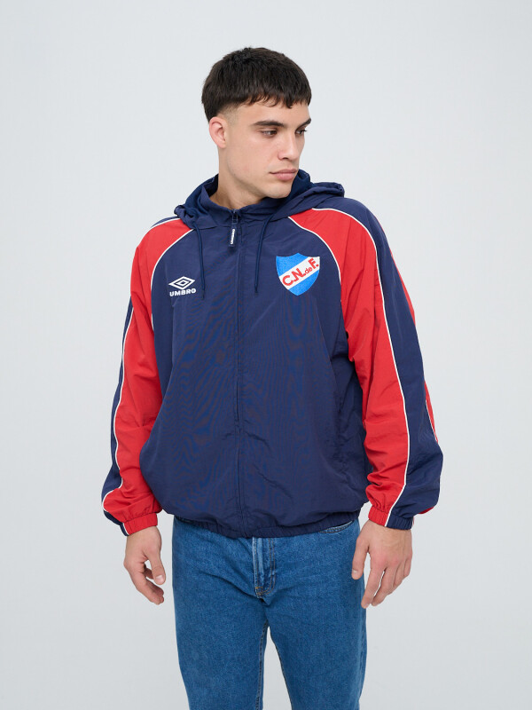Campera Venti Nacional Hombre Azul Marino, Rojo
