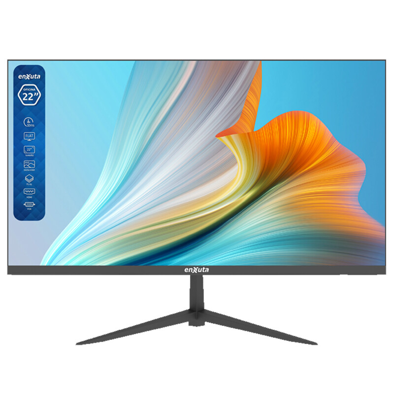 MONITOR ENXUTA 22 PULG. FULL HD FLAT HDMI VGA MONITOR ENXUTA 22 PULG. FULL HD FLAT HDMI VGA