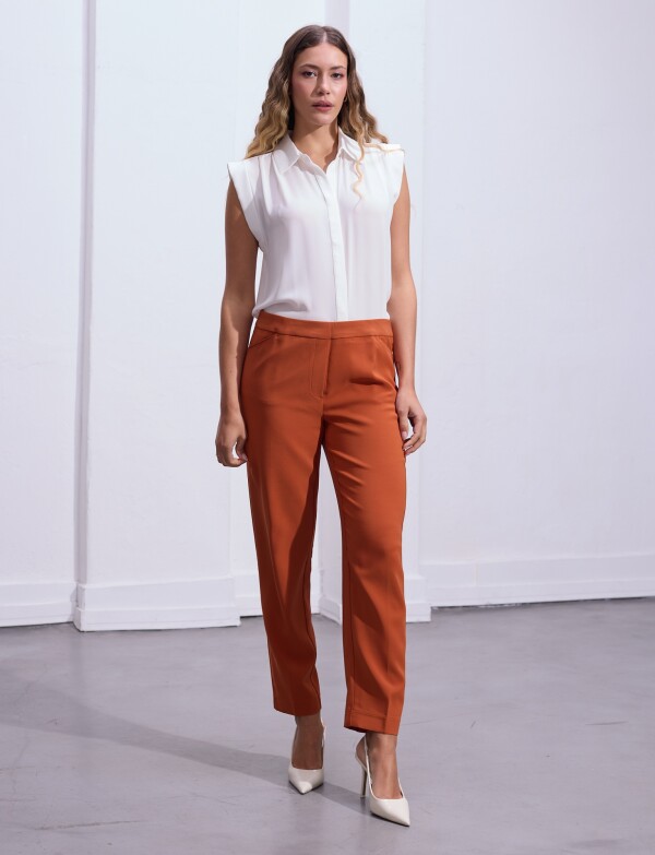 Pantalon Pull On Cla ANARANJADO