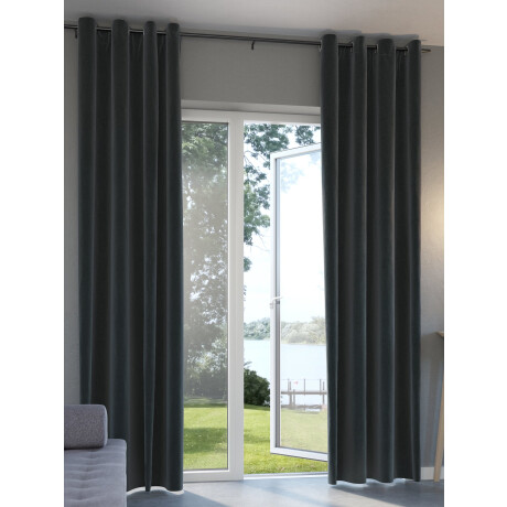 Cortina Anten 1X140X300 Gris