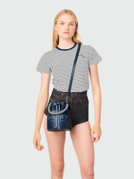 Marc Jacobs -Bolso bombonera, The Bucket Azul