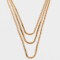 Collares Largos Multi Cadenas Collar Largo New Basics - Dorado