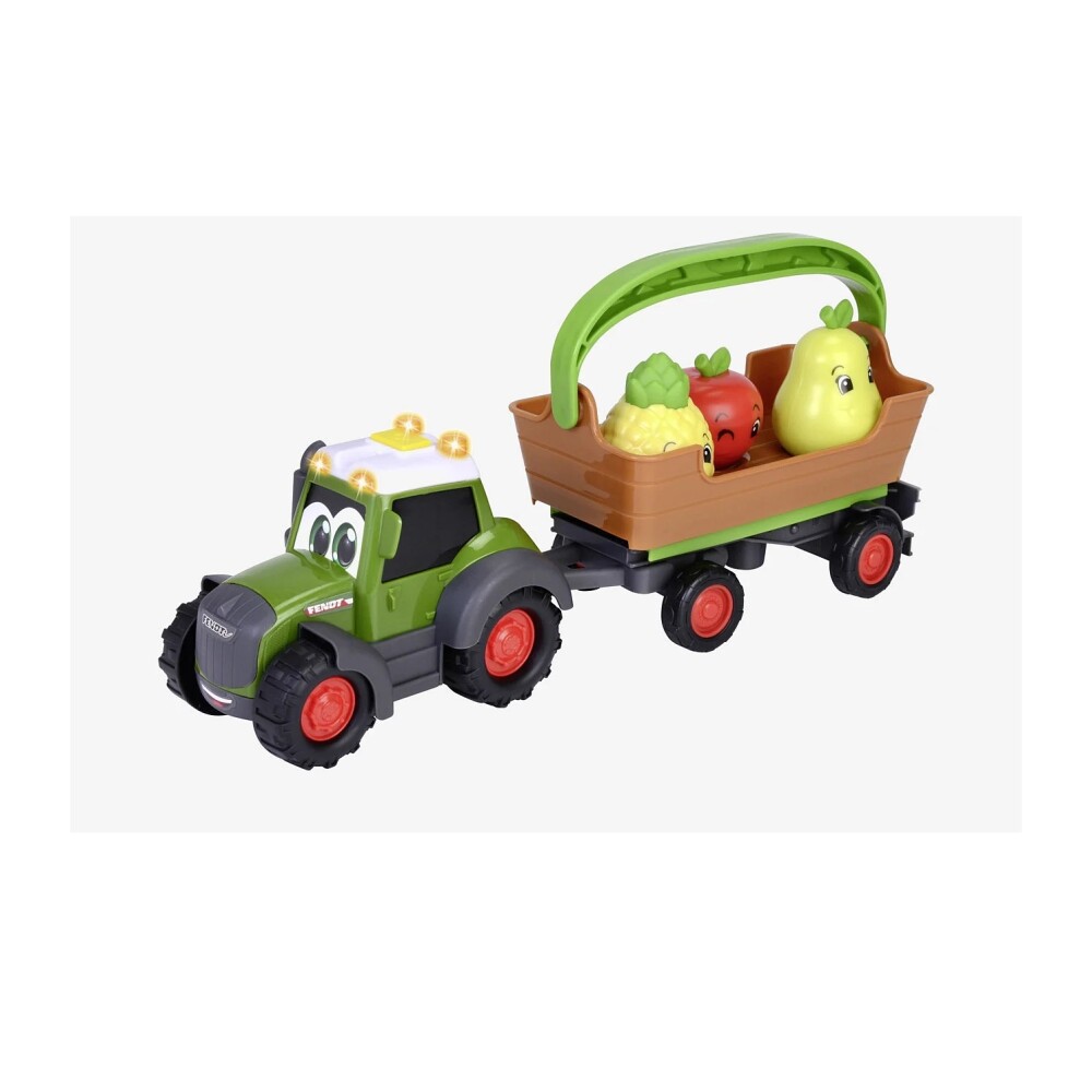 Tractor Infantil ABC – Con Trailer de Frutas ABC TRACTOR CON TRAILER DE FRUTAS