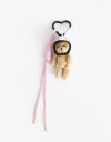 Llavero Cozy Llavero Y Bag Charm Oso - Combinacion Multicolor
