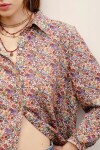 CAMISA FLORES MINI Multicolor