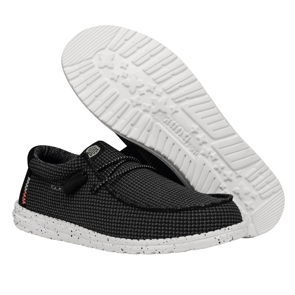 Wally Sport Mesh - Hombre Black/White